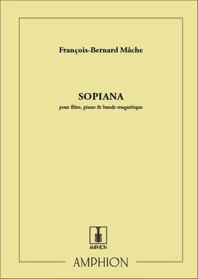 Sopiana - for Flute, Piano and Tape