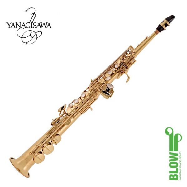 Yanagisawa S W01 Soprano Saxophone Brass