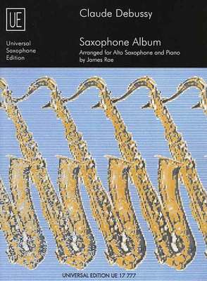 Claude Debussy Saxophone Album - Arranged for Alto Saxophone and Piano